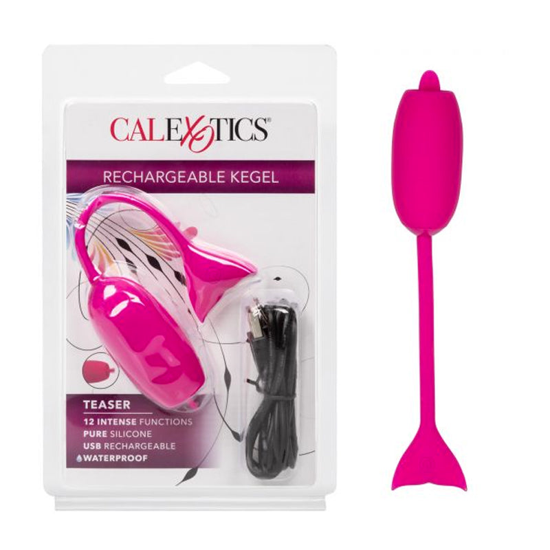 Kegel Rechargeable Teaser- Pink Calexotics Vibradores Juguete Sexuales Sex Shop Tienda para Adultos