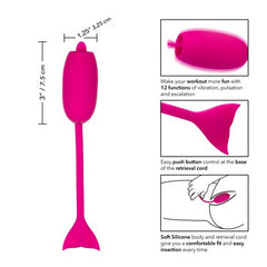 Kegel Rechargeable Teaser- Pink Calexotics Vibradores Juguete Sexuales Sex Shop Tienda para Adultos