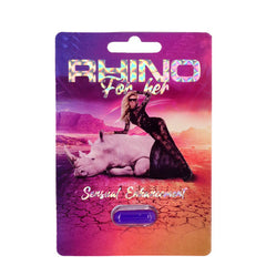 Pastilla Rhino For Her Rhino Accesorios Juguetes Sexuales Sex Shop Tienda para Adultos