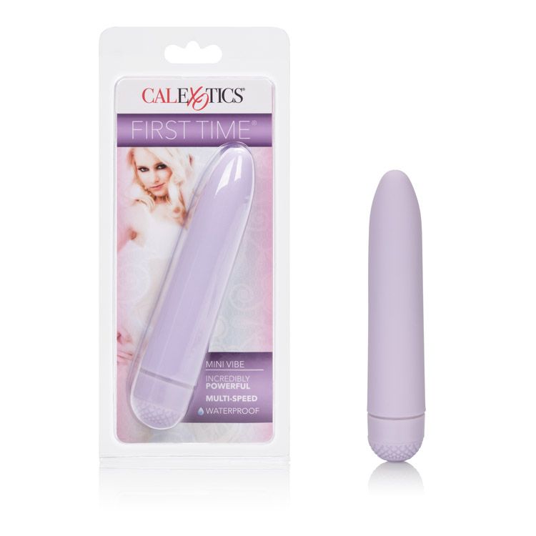 Vibrador First Time Mini Vibe Purple Calexotics Vibradores Juguetes Sexuales Sex Shop Tienda para Adultos