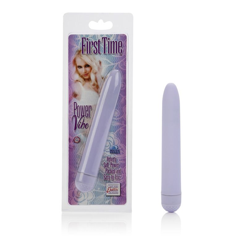 Vibrador First Time Power Vibe Purple Calexotics Vibradores Juguetes Sexuales Sex Shop Tienda para Adultos