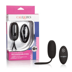 Vibrador Bala Silicone Remote Rechargeable Egg Black - Cake Sex Shop