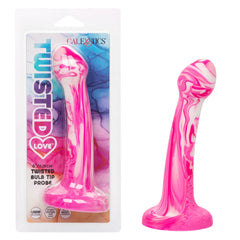 Dildo Consolador Twisted Love Twisted Bulb Tip Porbe-P 6" Cake Sex Shop Juguetes Sexuales para Adultos