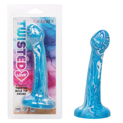 Dildo Consolador Twisted Love Twisted Bulb Tip Probe 6" Cake Sex Shop Juguetes Sexuales para Adultos