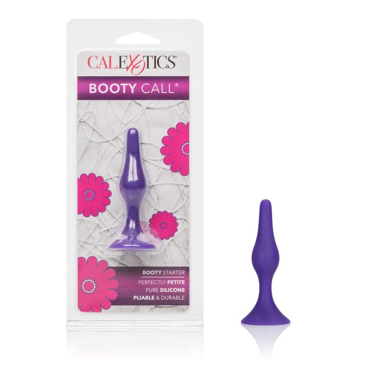 Plug Booty Call Booty Starter - Purple Calexotics Juguetes Anales Juguete Sexuales Sex Shop Tienda para Adultos