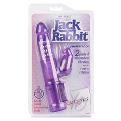 Vibrador My First Jack Rabbit - Purple - Cake Sex Shop