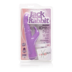 Vibrador Rechargeable Rotating Jack Rabbit Purple - Cake Sex Shop