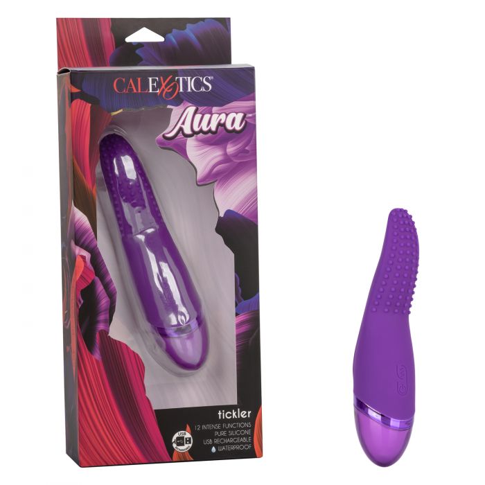 Estimulador Aura Tickler Purple - Cake Sex Shop