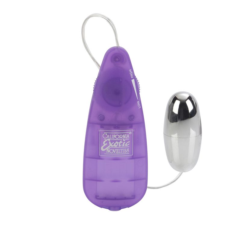 Vibrador Bala Slim Teardrop Bullets Purple (Bulk) Calexotics Vibradores Juguetes Sexuales Sex Shop Tienda para Adultos