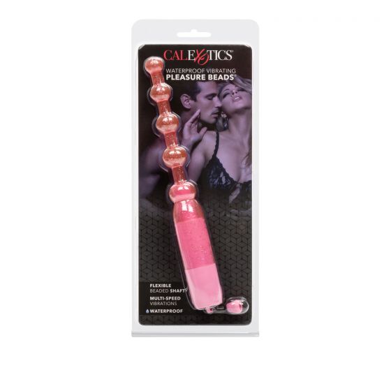 Perlas Vibrating Pleasure Beads - Pink Calexotics Juguetes Anales Juguete Sexuales Sex Shop Tienda para Adultos