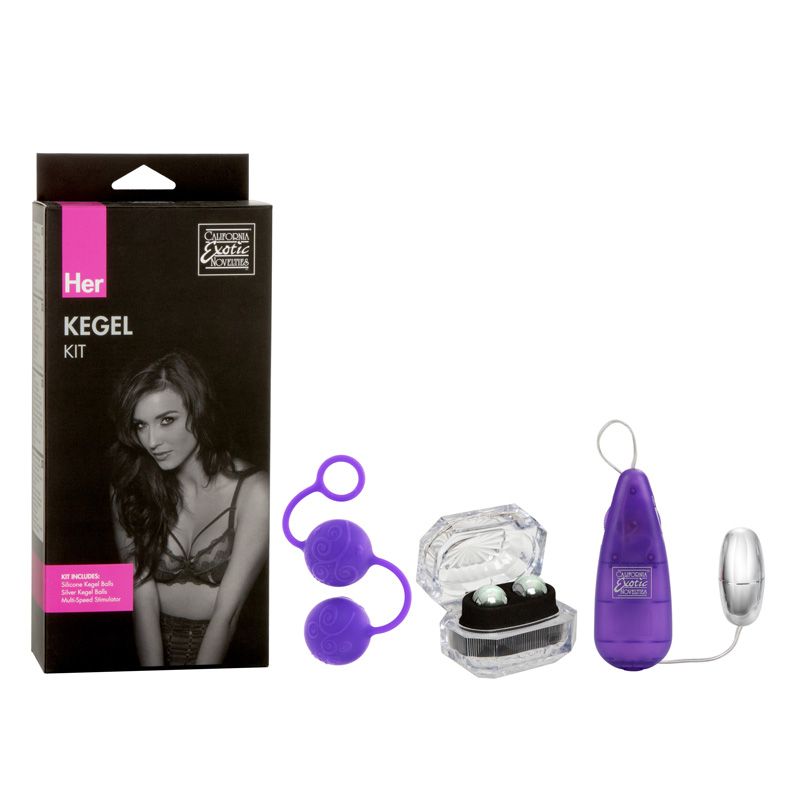 Set Hers Kegel Kit Calexotics Kegel Juguete Sexuales Sex Shop Tienda para Adultos