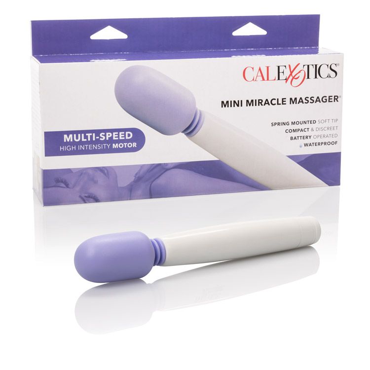 Vibrador Mini Miracle Massager Wand Calexotics Vibradores Juguete Sexuales Sex Shop Tienda para Adultos