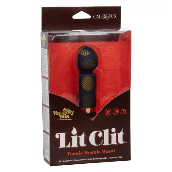Vibrador Naughty Bits Lit Clit Teenie Weenie Wand - Cake Sex Shop