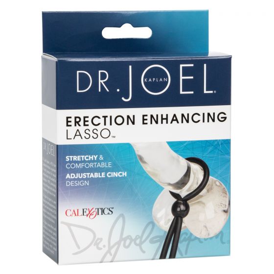 Anillo Dr. Joel Kaplan Erection Enhancing Lasso Black - Cake Sex Shop