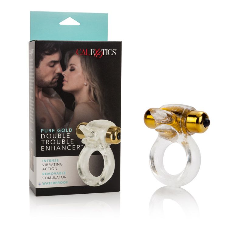 Anillo Pure Gold Double Trouble Enhancer - Cake Sex Shop