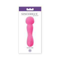 Masajeador Wand Vibe Pink - Cake Sex Shop