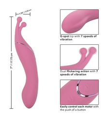 Vibrador Tempt & Tease Kiss - Pink - Cake Sex Shop 2