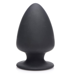 Plug Squeeze-It Small Squeezable Anal Plug - Black - Cake Sex Shop 2