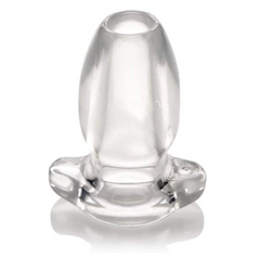 Plug Master Series Peephole Clear Hollow Anal Plug - Cake Sex Shop