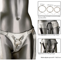 Arnés Her Royal Harness The Regal Queen Crotchless Calexotics Accesorios Juguete Sexuales Sex Shop Tienda para Adultos