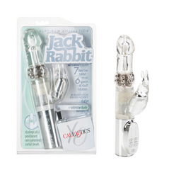 Vibrador sexual Platinum Collection Jack Rabbit - Silver Cake Sex Shop Juguetes Sexuales para Adultos