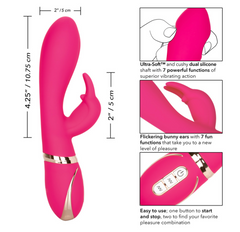 Vibrador Jack Rabbit Signature Silicone Ultra Soft Rabbit Calexotics Vibradores Juguete Sexuales Sex Shop Tienda para Adultos