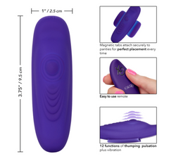 Vibrador Lock-N-Play Rte Pulsating Panty Teaser - Cake Sex Shop 2