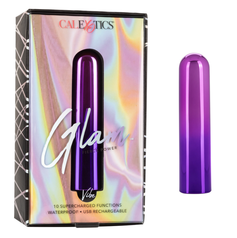 Vibrador Glam Vibe - Purple Calexotics Vibradores Juguete Sexuales Sex Shop Tienda para Adultos