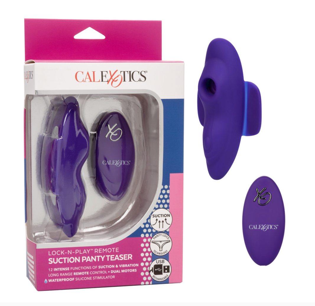 Succionador Remote Suction Panty - Purple - Cake Sex Shop