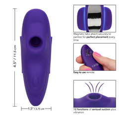 Succionador Remote Suction Panty - Purple - Cake Sex Shop 2 3 4