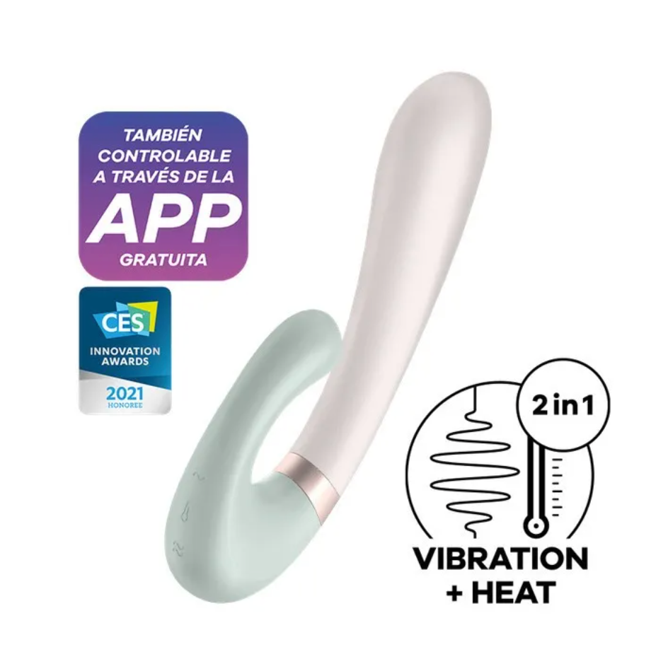 Vibrador Satisfyer Heat Wave-Mint Satisfyer Vibradores Juguete Sexuales Sex Shop Tienda para Adultos