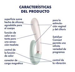 Vibrador Satisfyer Heat Wave-Mint Satisfyer Vibradores Juguete Sexuales Sex Shop Tienda para Adultos