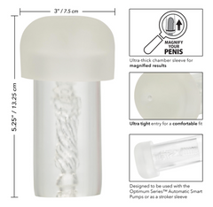 Repuesto Optimum Series Automatic Smart Pump Replacement Sleeve - Cake Sex Shop 2
