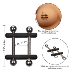 Pezoneras Nipple Grips Power Grip Crossbar Nipple Vices - Cake Sex Shop 2