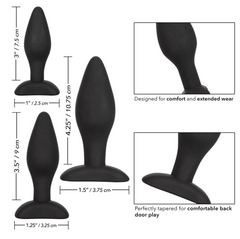 Set Silicone Anal Exerciser Kit - Cake Sex Shop 2