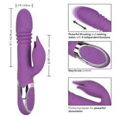 Vibrador Enchanted Kisser Calexotics Vibradores Juguete Sexuales Sex Shop Tienda para Adultos