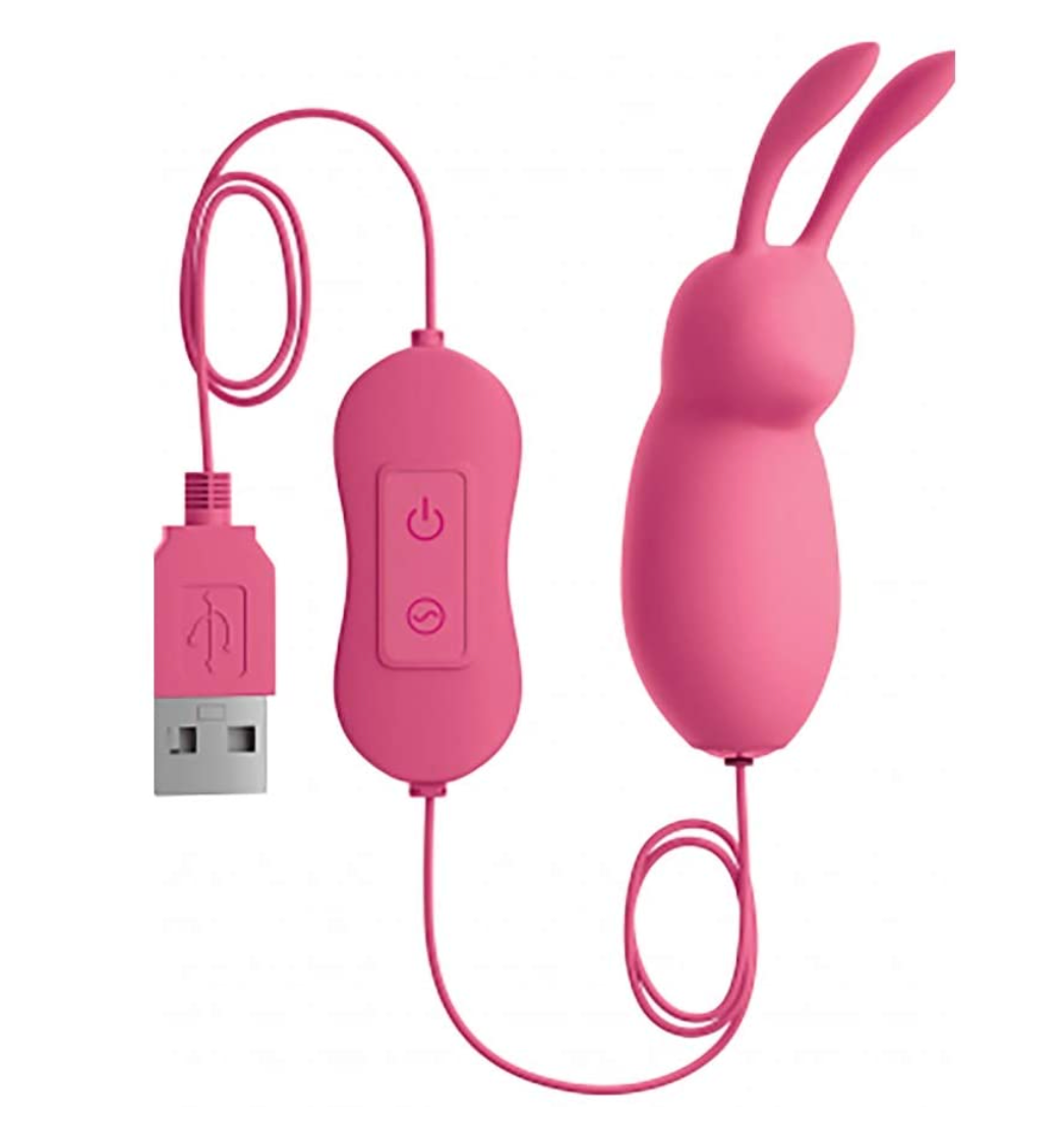 Estimulador #Cute Usb Bullet Pink - Cake Sex Shop