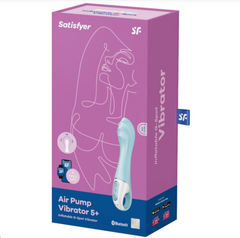 Vibrador sexual Satisfyer Air Pump Vibrator 5 Connect App Cake Sex Shop Juguetes Sexuales para Adultos