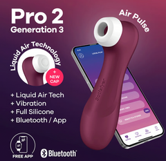 Succionador Satisfyer Pro 2 Gen 3 with App Satisfyer Succionadores Juguete Sexuales Sex Shop Tienda para Adultos