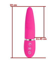 Estimulador sexual Infinitt Tongue Massager-Pink Cake Sex Shop Juguetes Sexuales para Adultos