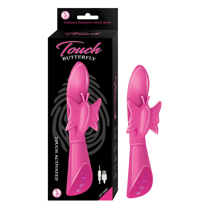 Vibrador sexual Touch Butterfly-Pink Cake Sex Shop Juguetes Sexuales para Adultos