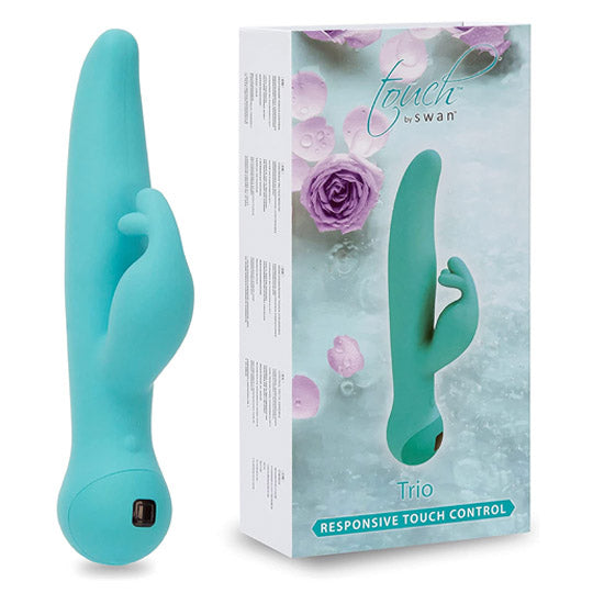 Vibrador Touch By Swan Trio - Teal - Cake Sex Shop