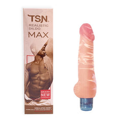 Dildo TSN Realistic Dildo MAX Waterproof Earthquake 6.5" - Cake Sex Shop