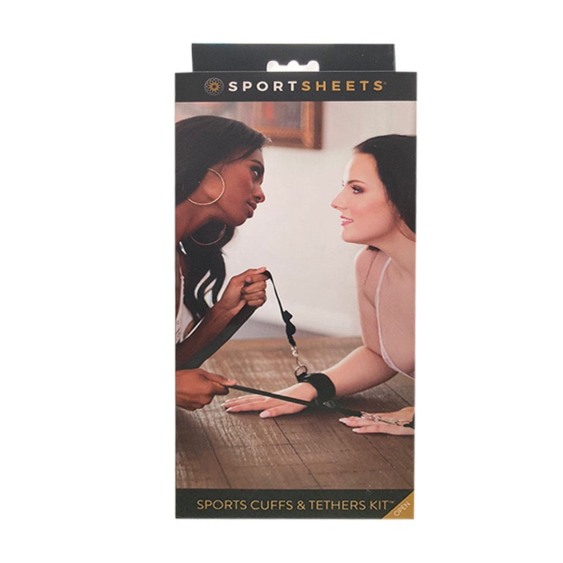 Esposas Sports Cuffs & Tethers Kit - Cake Sex Shop