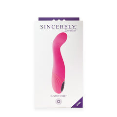 Vibrador Sincerely Pink G-Spot Vibe Silicone