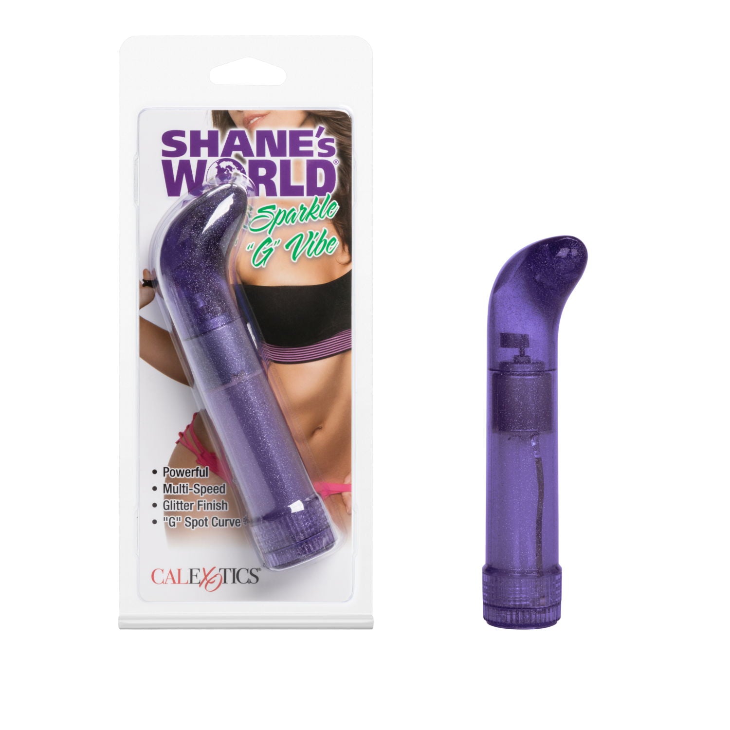 Vibrador Shanes World Sparkle G Vibe - Purple - Cake Sex Shop