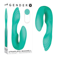 Dildo Vibrador Strapless Seashell - Cake Sex Shop