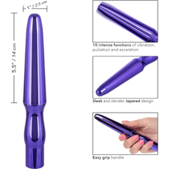 Vibrador Rechargeable Anal Probe-Metllic Purple - Cake Sex Shop 2