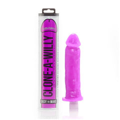 Dildo Consolador Vibrador sexual Kit Moldeador de Penes Clone a Willy de Empire Labs - Neon Purple Cake Sex Shop Juguetes Sexuales para Adultos