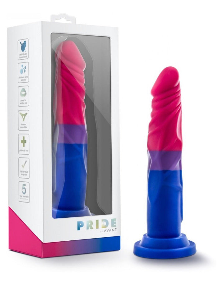 Dildo Avant Pride P8 de Blush Novelties 7" - Cake Sex Shop